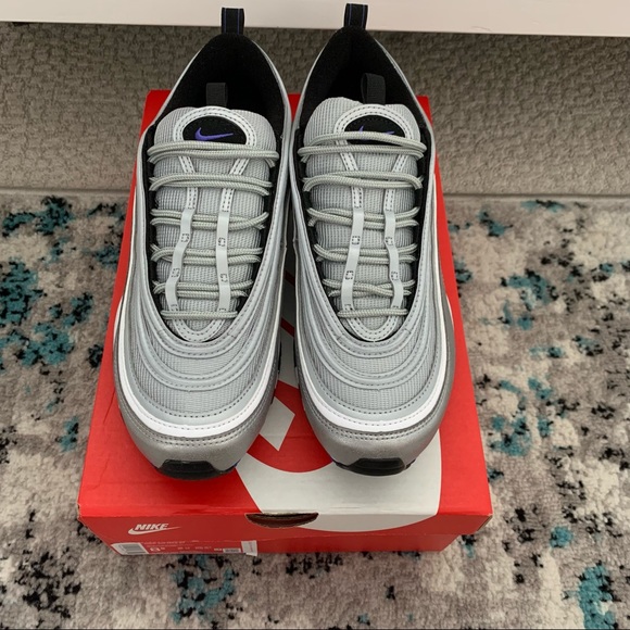 Nike Air Max 97 - Metallic Silver & Violet - Picture 6 of 11